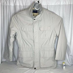 Nautica Water Resistant Heat Retention Sand Drift Parka Jacket Large NEW Coat